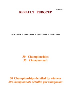 eurocup Book