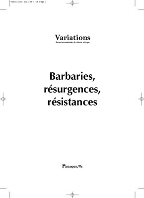 barbaries Book