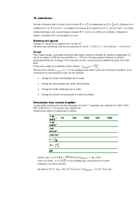 la conductimetrie Book