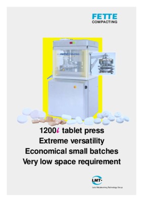 manual tablet press Book