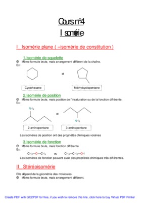 isomerie plane Book