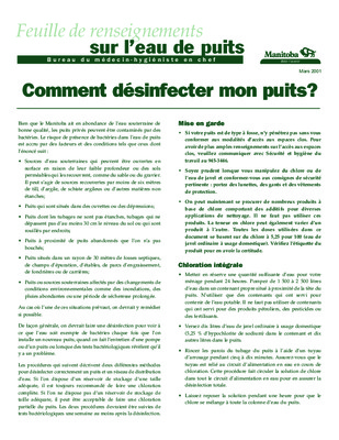 comment desinfecter l_eau par ultra violet Book