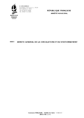 arrete circulation Book