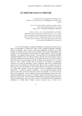 le grand theatre du monde Book
