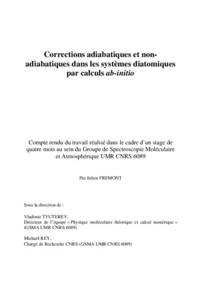 non adiabatiques Book
