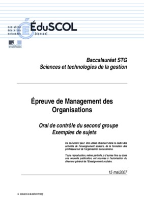 corrige baccalaureat sciences et technologies de la gestion Book