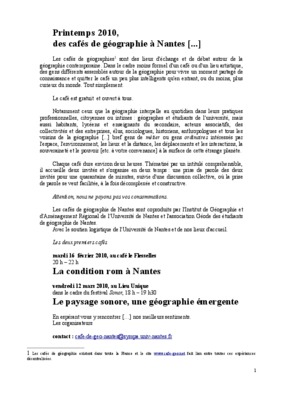 nantes geographie Book