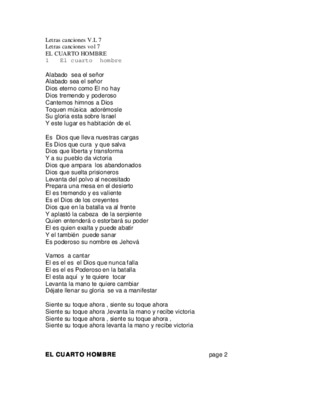 letras de canciones cristianas Book