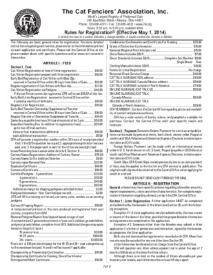 fanciers Book