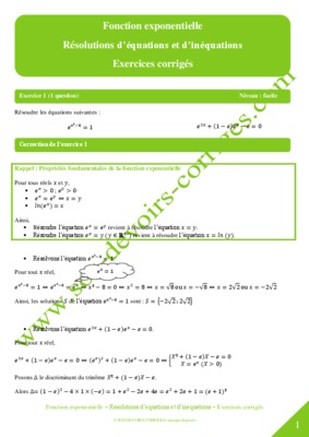 resolutions des inequations Book