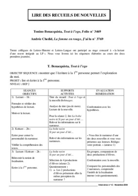 recueils Book