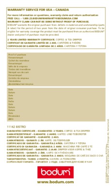 bodum 5070 Book