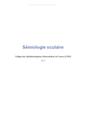 semiologie oculaire Book