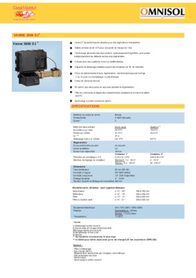 vanne 2900 Book