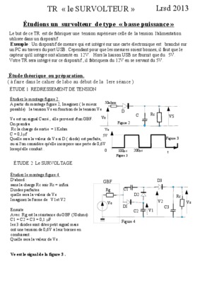 survolteur et devolteur exercice Book