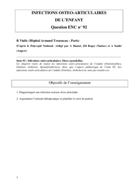 osteo arthrite de hanche chez l_enfant Book