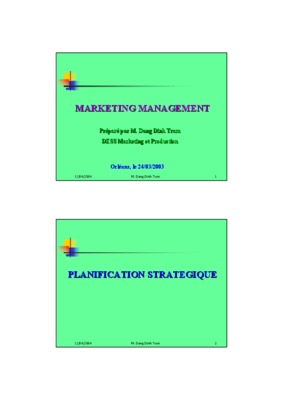 typologie de la planification strategique marketing Book