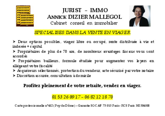 compromis vente viager Book