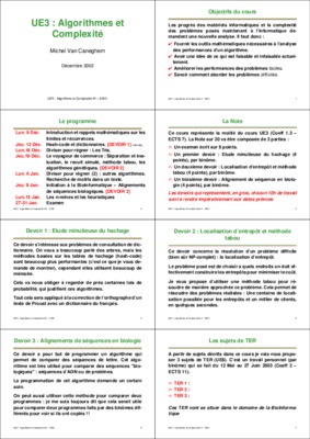 examen corrige complexite des algorithme recursive Book