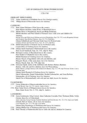 emigrants Book