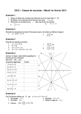exercice seconde fonction Book