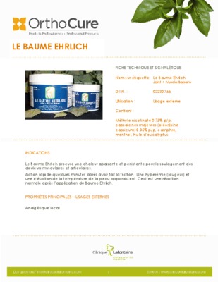 baume aux pigeons Book