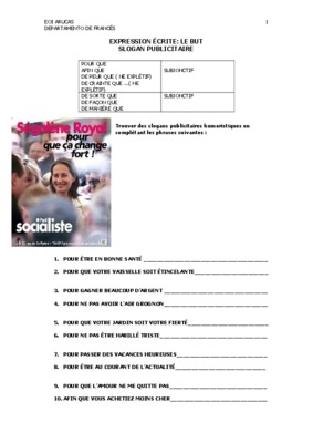 slogan publicitaire Book