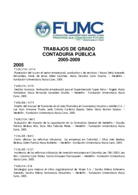 trabajos de fin de grado Book