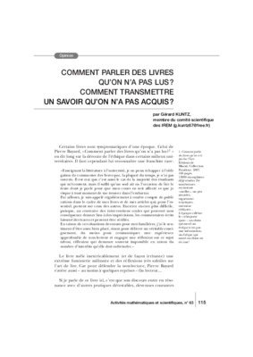 comment parler des livres qu_on n_a pas lu Book