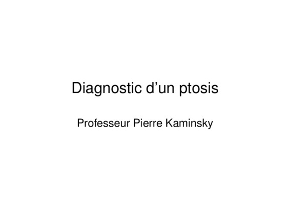 ptosis Book