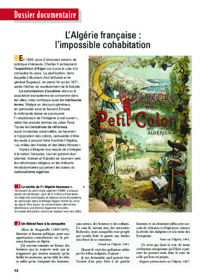 l_algerie francaise l_impossible cohabitation Book
