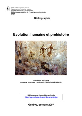 evolution humaine Book