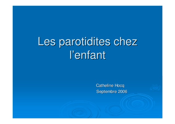 parotidites Book