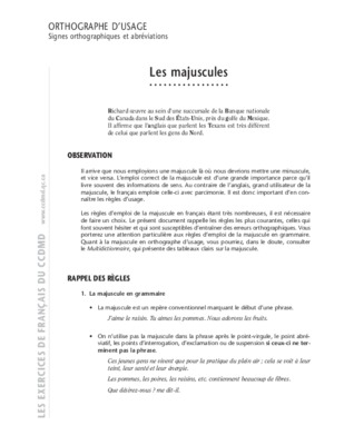 majuscules Book
