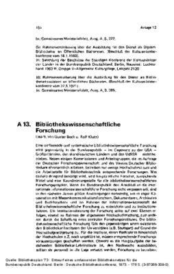 forschung Book