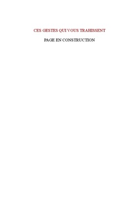 les gestes predictifs jack messinger Book