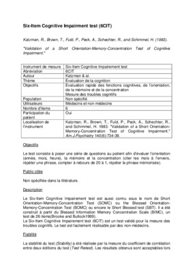 test impairment Book