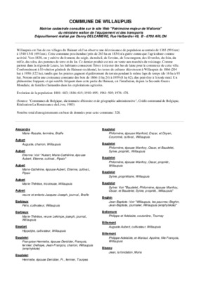 willaupuis Book