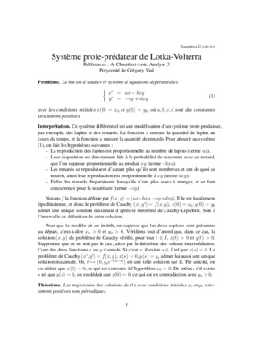 model de lotka voltera Book