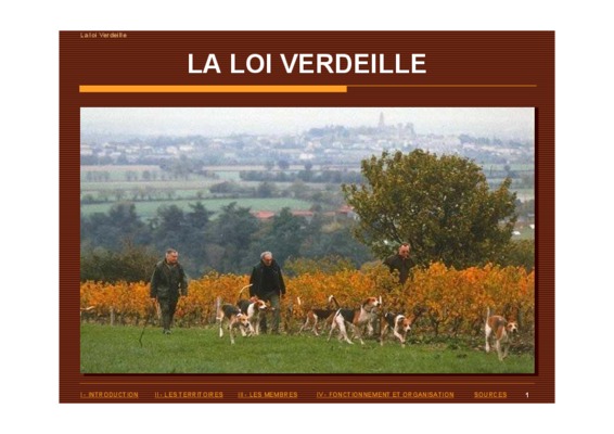 loi verdeille Book