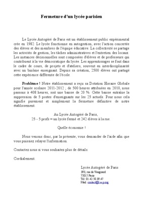 lycee parisien Book