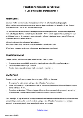 les differents partenaires de renault Book
