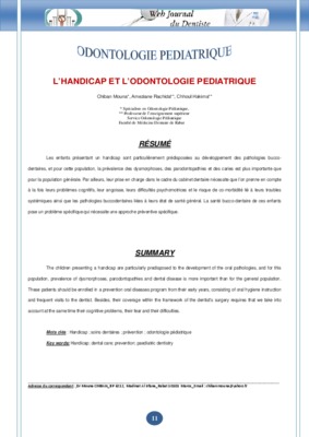 situation handicap maroc Book
