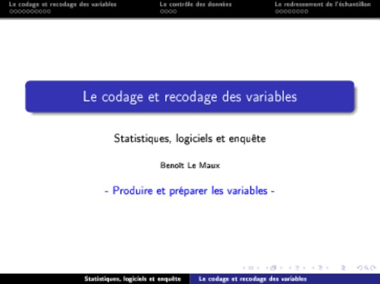 recodage Book
