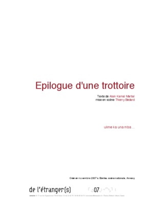 epilogue Book