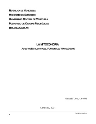 mitocondria Book