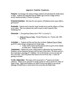 pre feudal Book