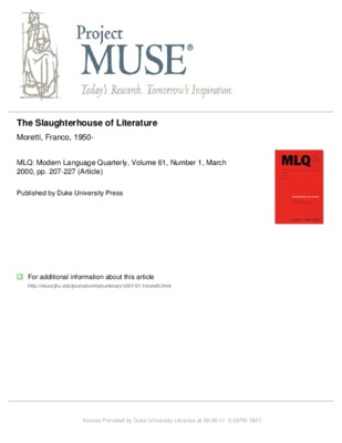 slaughterhouse Book