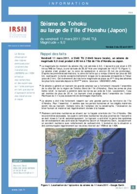etude de cas le seisme et le tsunamie du tohoku Book