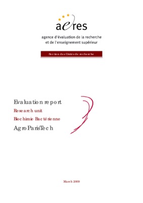 biochimie bacterienne Book